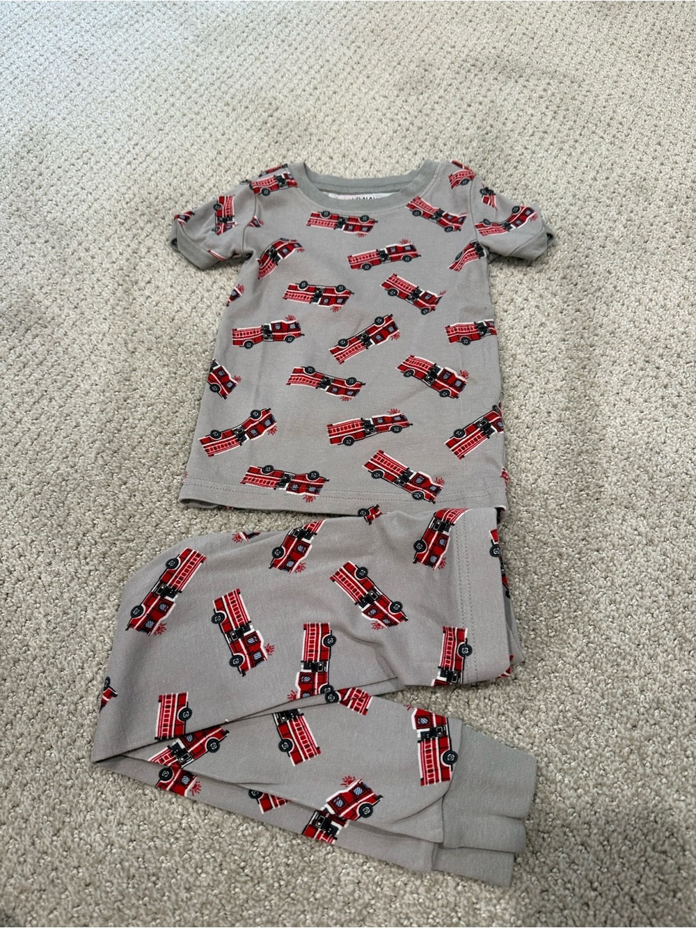 Old Navy Fire truck pajamas 3T